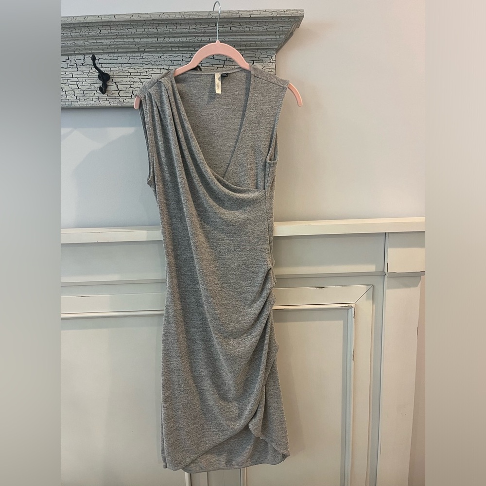 Faux Wrap Dress